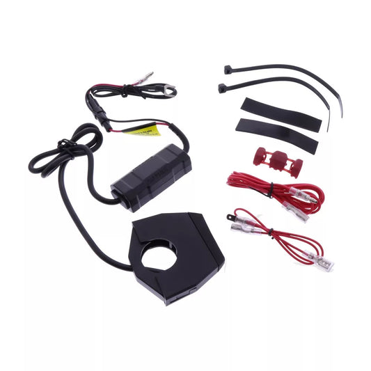 daytona twin usb socket for 22mm handlebar 1