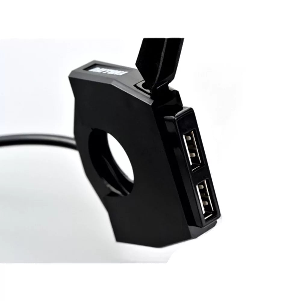 daytona twin usb socket for 22mm handlebar 2