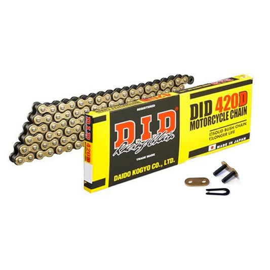 did chain standard duty gold g b d 420 098l 17 6kn rj split link