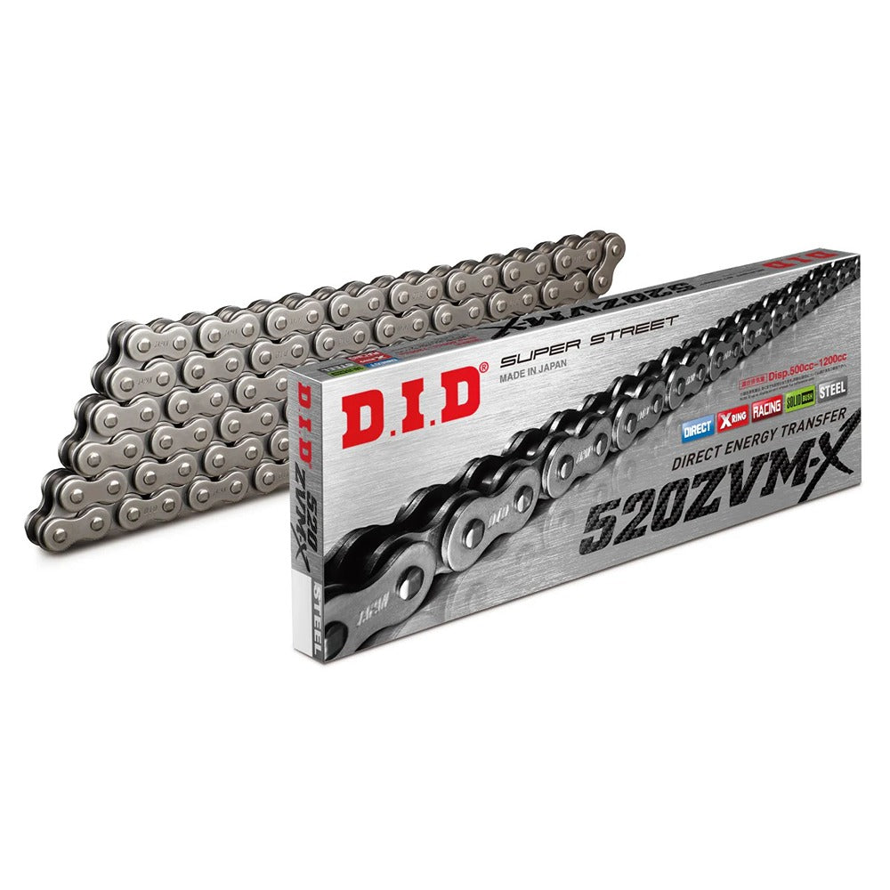 did chain super heavy duty x ring silver zvm x 520 114l 38 9kn zj rivet link