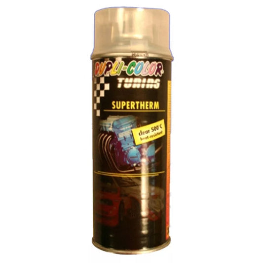 dupli color supertherm high temperature clear coat clear 400ml 1