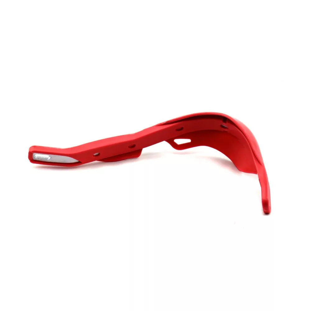 handguards wrap around red with alloy reinforcement bar full fitting kit 3