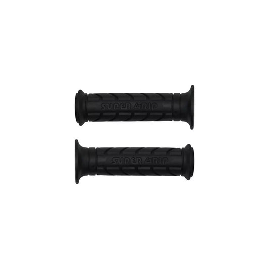 handlebar grips black superbike style bar end type 1