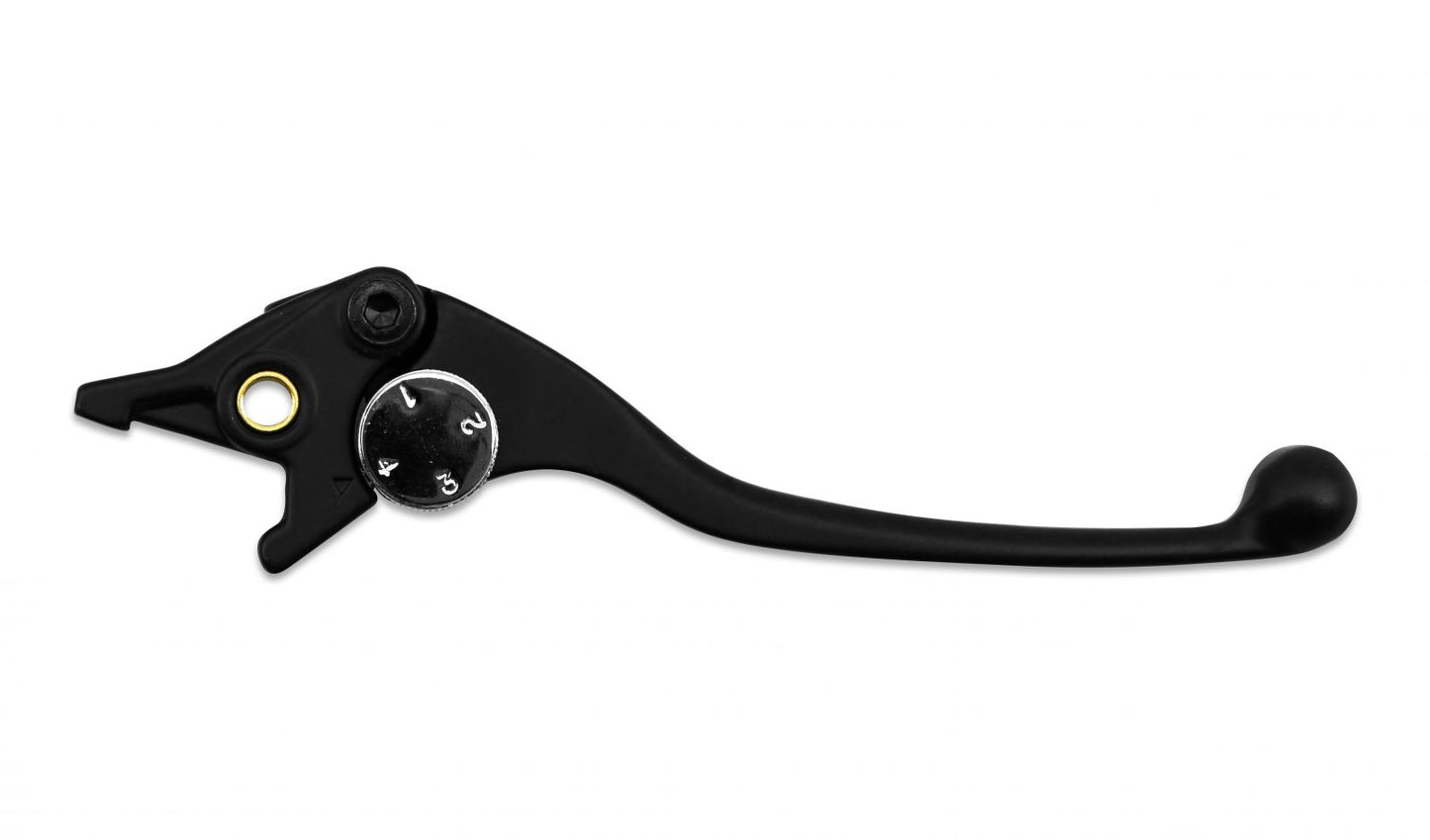 hendler front brake lever black kawasaki triumph 1185