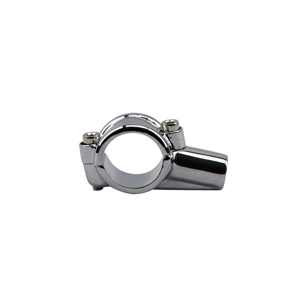 hendler mirror clamp 10mm chrome universal for 1 handlebars