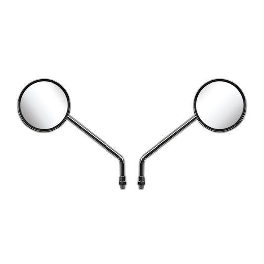 hendler mirror left right 10mm chrome round yamaha thread