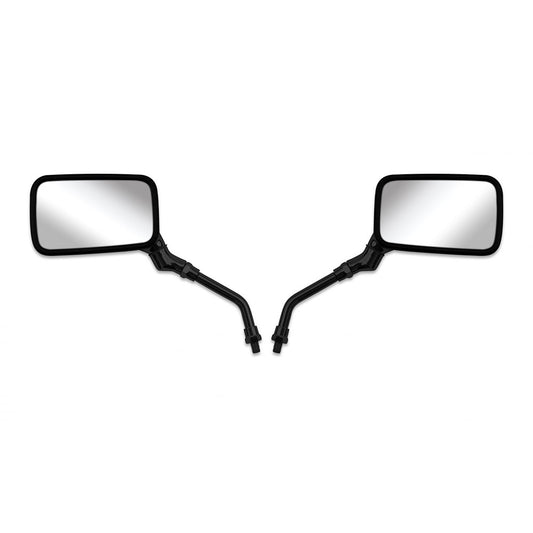hendler mirrors left right 10mm black rectangle yamaha thread