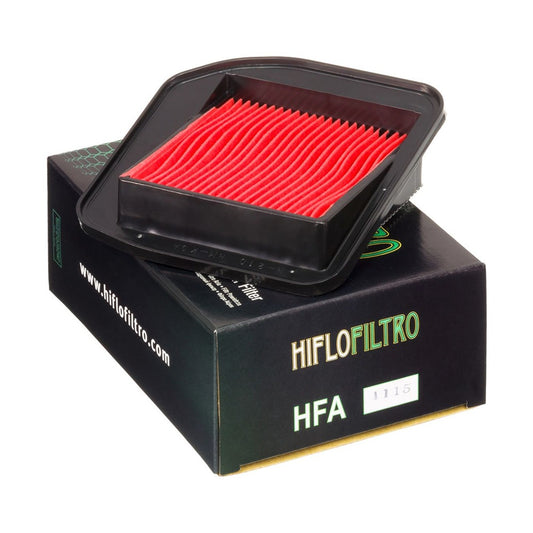 hiflo air filter honda cg125es 04 08 electric start model 17213 kga 900