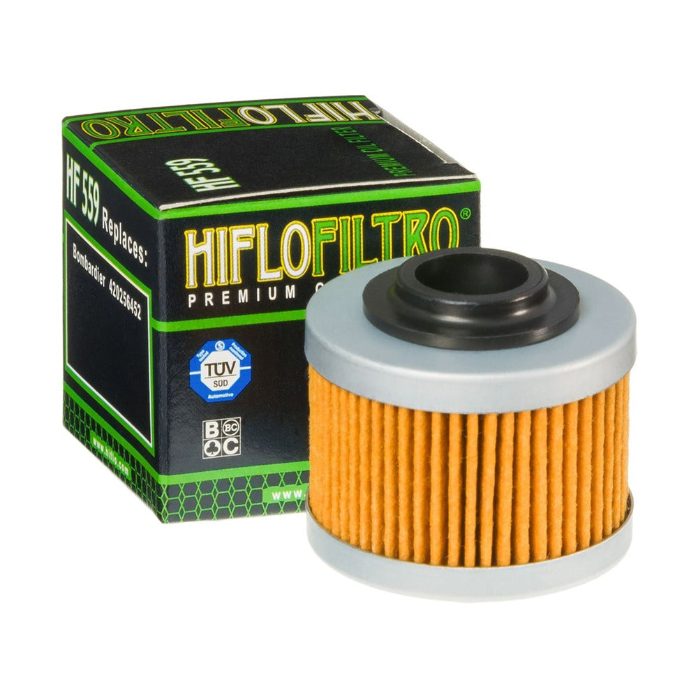 hiflo oil filter bombardier 200 rally 03 07 can am 990 gs spyder rs spyder rt spyder 08 12 oe ref 420256452