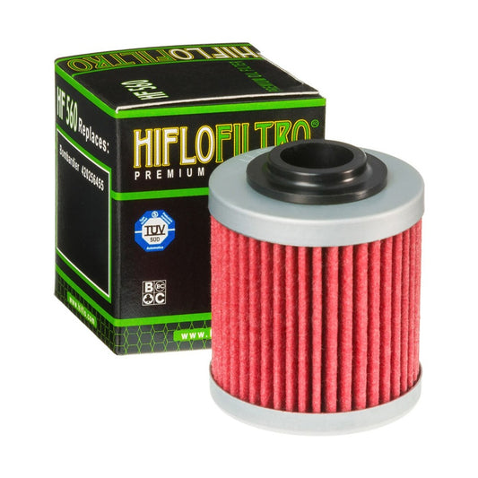 hiflo oil filter can am ds450 08 15 oe ref 420256455