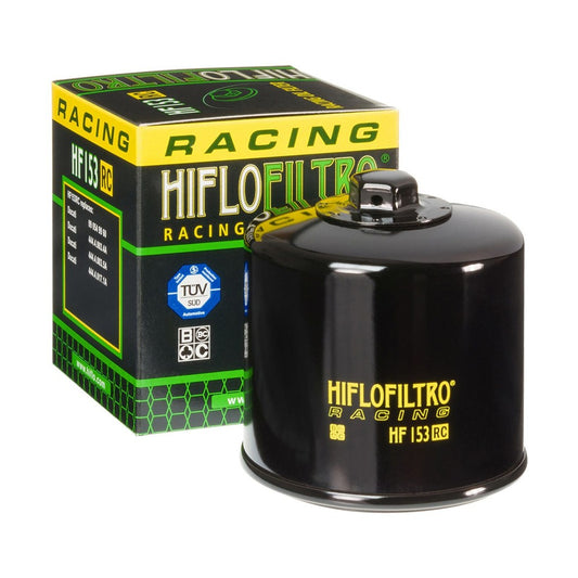 hiflo oil filter featuring high performance tri fibre filtration media for optimum filtration high capacity and improved oil flow version hf153 with nut