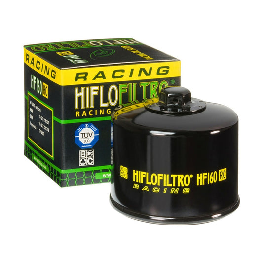 hiflo oil filter featuring high performance tri fibre filtration media for optimum filtration high capacity and improved oil flow version hf160 with nut
