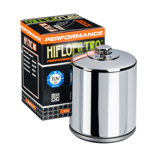 hiflo oil filter featuring high performance tri fibre filtration media for optimum filtration high capacity and improved oil flow version hf170c with nut