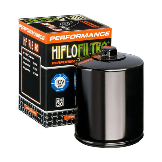 hiflo oil filter featuring high performance tri fibre filtration media for optimum filtration high capacity and improved oil flow version hf171b with nut