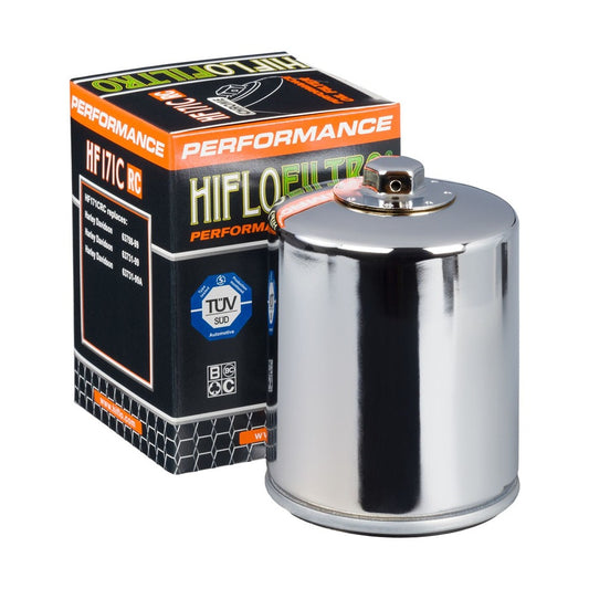hiflo oil filter featuring high performance tri fibre filtration media for optimum filtration high capacity and improved oil flow version hf171c with nut