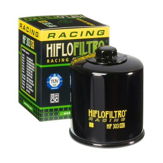 hiflo oil filter featuring high performance tri fibre filtration media for optimum filtration high capacity and improved oil flow version hf303 hf303c with nut