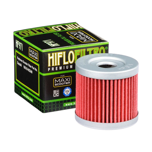 hiflo oil filter suzuki uh125 02 20 uh200 07 19 an400 07 19 oe ref 16510 05240 16510 45h10 premium scooter filter hf131