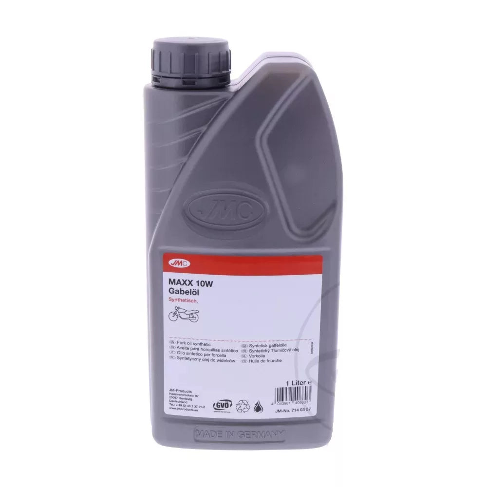 jmc maxx synthetic 10w fork oil 1 litre 1