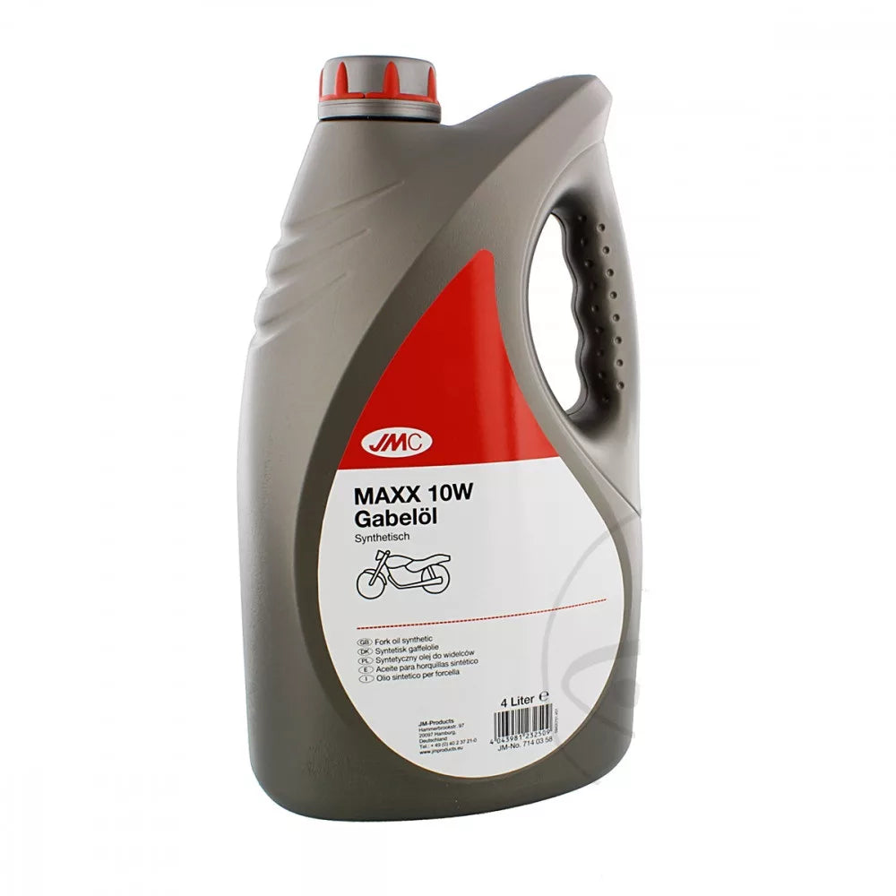 jmc maxx synthetic 10w fork oil 4 litres 1