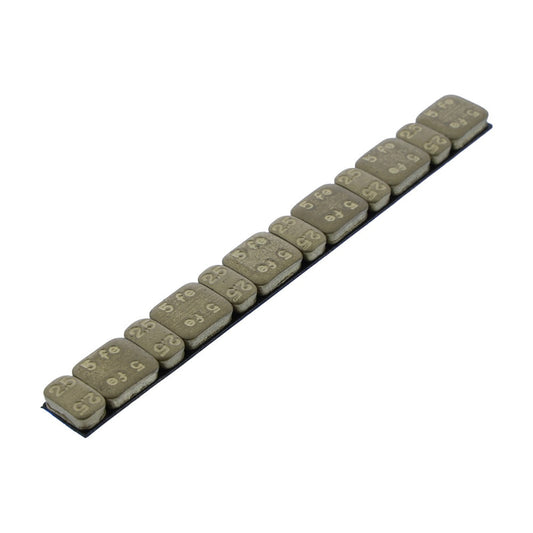 JMP Iron Adhesive Balance Weights 5/2.5g 15x 45g Strips Gold