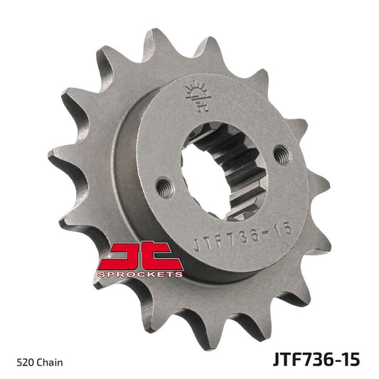 JT Front Sprocket Ducati 400 Scrambler Sixty2 16-21, 696 Monster 08-14, 797 Monster 17-20