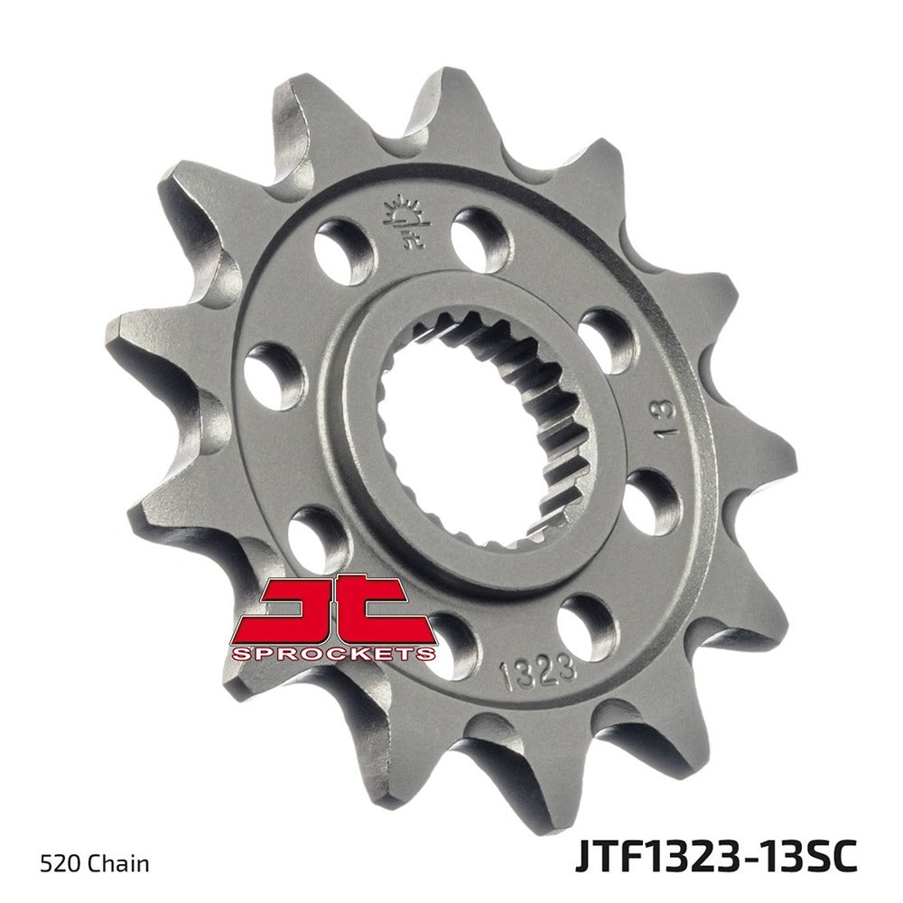 JT Front Sprocket Honda CR125R 04-07, CRF250R 04-17 (Self Cleaning)