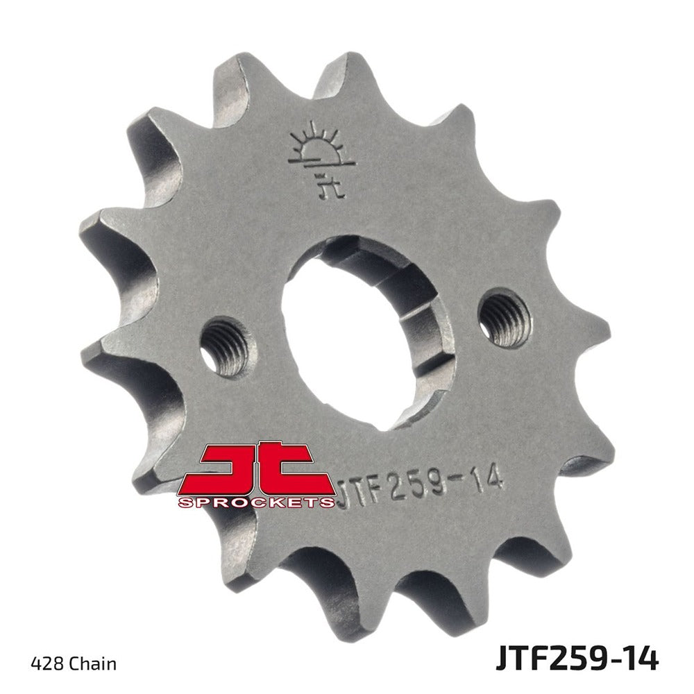 JT Front Sprocket Honda EZ90 Cub 90-92, CG125 Brazil 85-98, XL125S 80-82