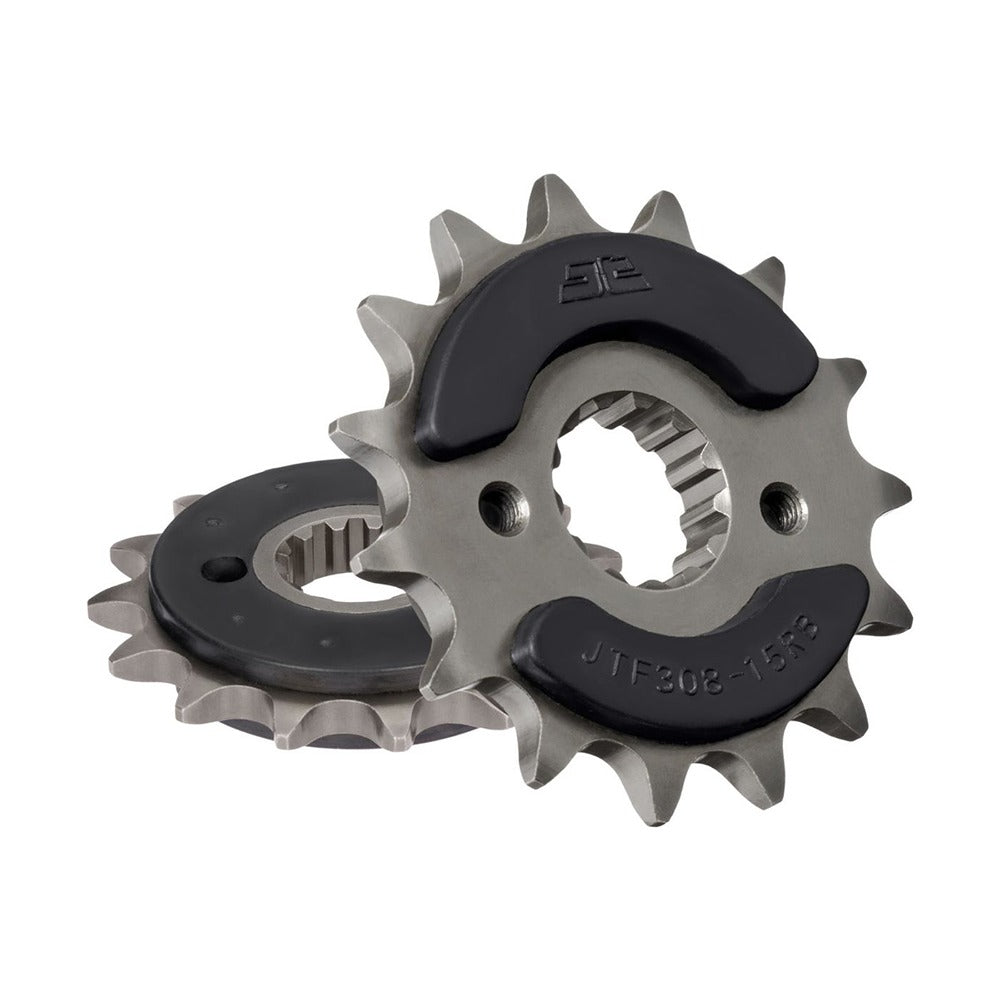 JT Front Sprocket Honda NX650 89-01, SLR650 97-98, Yamaha MT03 06-12, XT660R 04-15 (Rubber Cushioned)