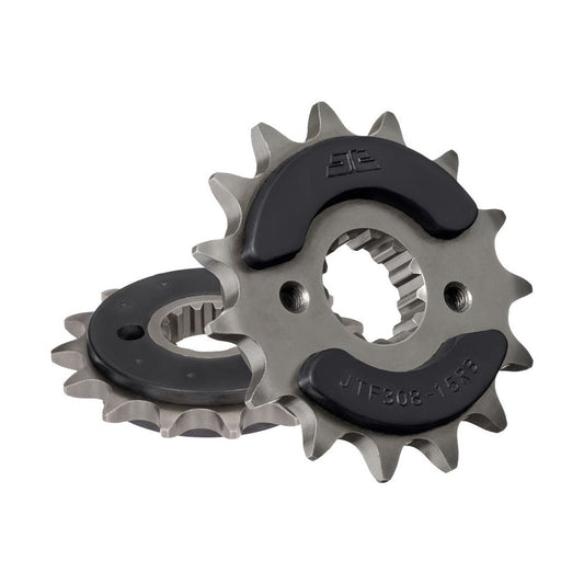 JT Front Sprocket Honda NX650 89-01, SLR650 97-98, Yamaha MT03 06-12, XT660R 04-15 (Rubber Cushioned)