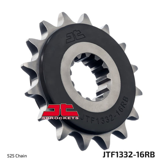 JT Front Sprocket Honda VFR800F 14-20, VFR800X 15-20 (Rubber Cushioned)