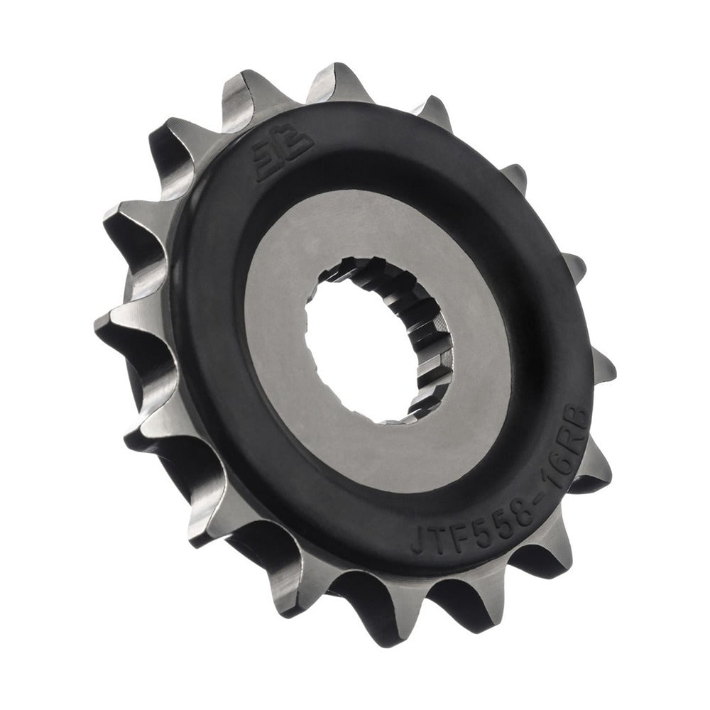 JT Front Sprocket Kawasaki BX125 Ninja 19-23, Z125 19-23, Yamaha DT125R 90-06 (Rubber Cushioned)