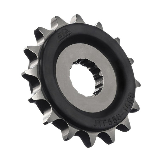 JT Front Sprocket Kawasaki BX125 Ninja 19-23, Z125 19-23, Yamaha DT125R 90-06 (Rubber Cushioned)
