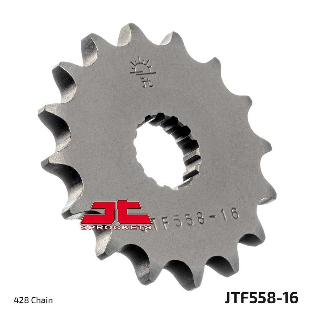 JT Front Sprocket Kawasaki BX125 Ninja 19-23, Z125 19-23, Yamaha DT125R 90-06