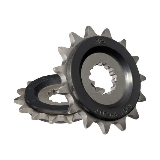 JT Front Sprocket Kawasaki ER-6f 06-11, EN650 15-23, Suzuki SFV650 09-15, SV650 16-23 (Rubber Cushioned)