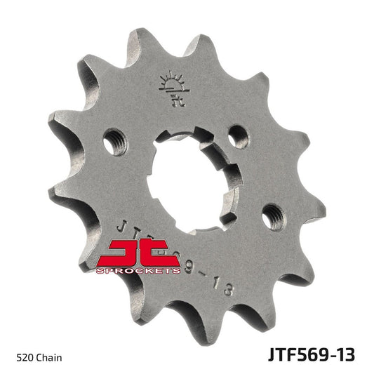 JT Front Sprocket Kawasaki KDX200 89-94, KX250 97-98, Yamaha YFZ350 87-88, YZ250 94-97