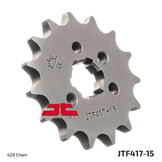 JT Front Sprocket Kawasaki KE100 79-81, BN125 98-09, KDX125 90-99