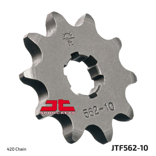 JT Front Sprocket Kawasaki KSF50 03-06, Suzuki LTA50 02-05