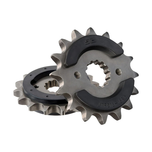 JT Front Sprocket Kawasaki Z400J 80-83, Z650 78-80, GPX750 86-88, Yamaha SR500 78-91 (Rubber Cushioned)