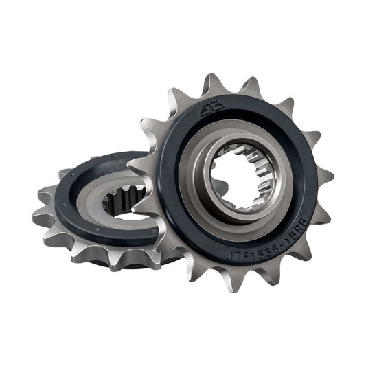 JT Front Sprocket Kawasaki ZZR600 05-08, ZX-6R 98-02 (Rubber Cushioned)