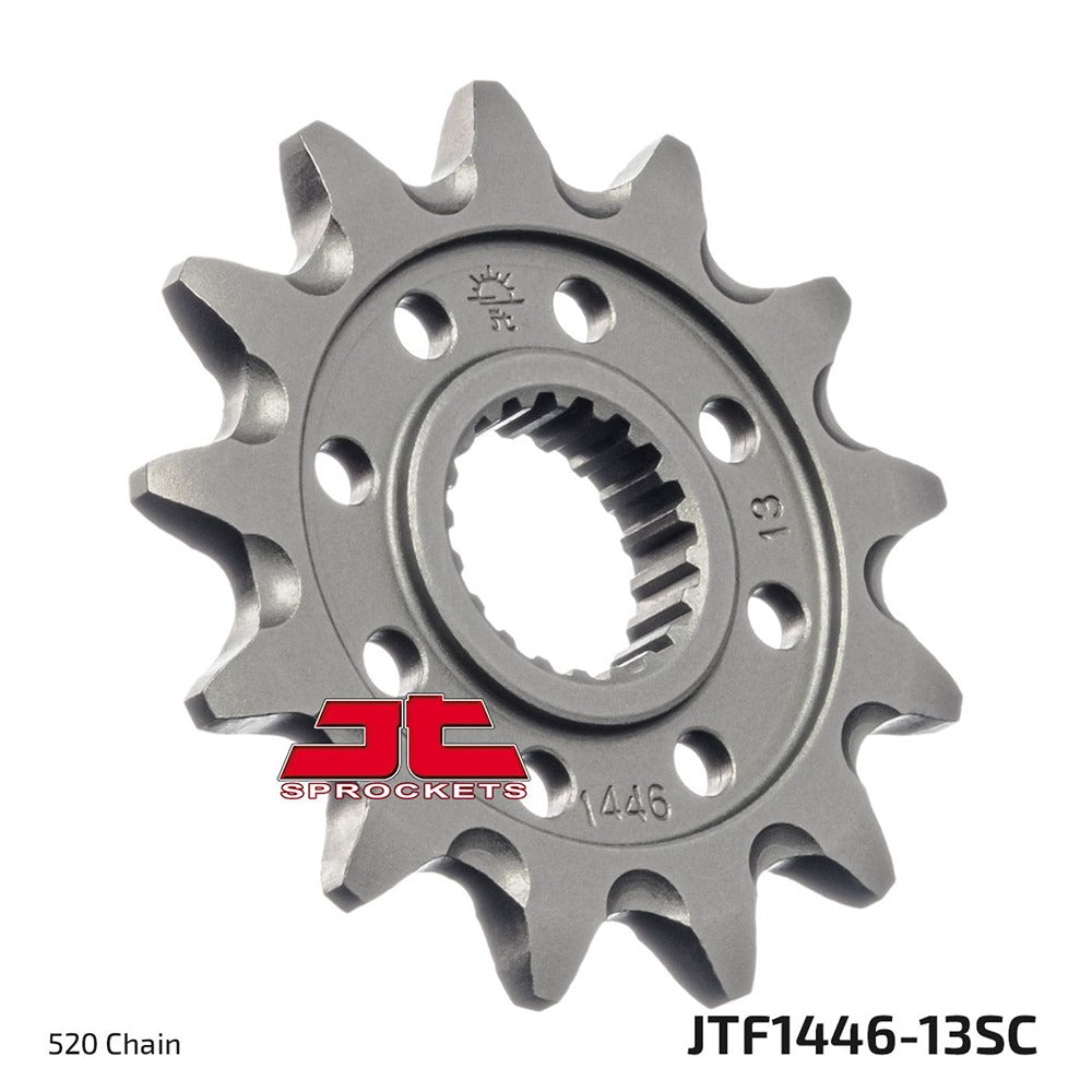 JT Front Sprocket Kawsaki KX250F 06-17, KX252F 18-23 (Self Cleaning)