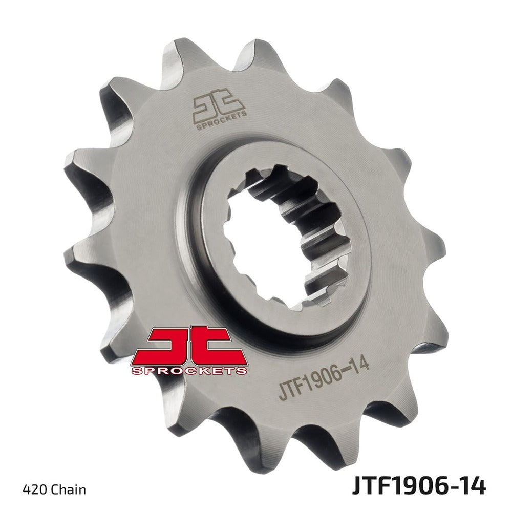 JT Front Sprocket KTM 65 SX 04-23, Husqvarna 65 TC 17-23
