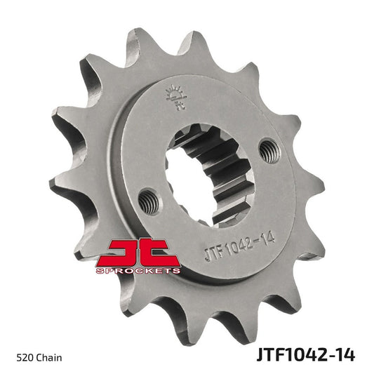 JT Front Sprocket Kymco 250 KXR/KXU 02-13, 250 MXU 05-15, 300 Maxxer 05-16