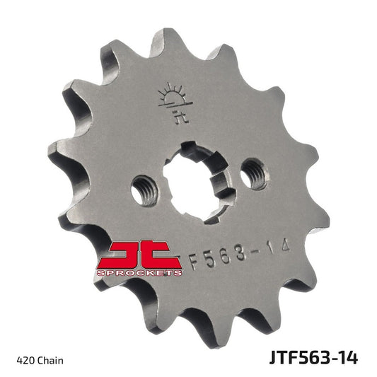 JT Front Sprocket Suzuki AP50 75-78, FR70 75-87, Yamaha FS1E 71-76,