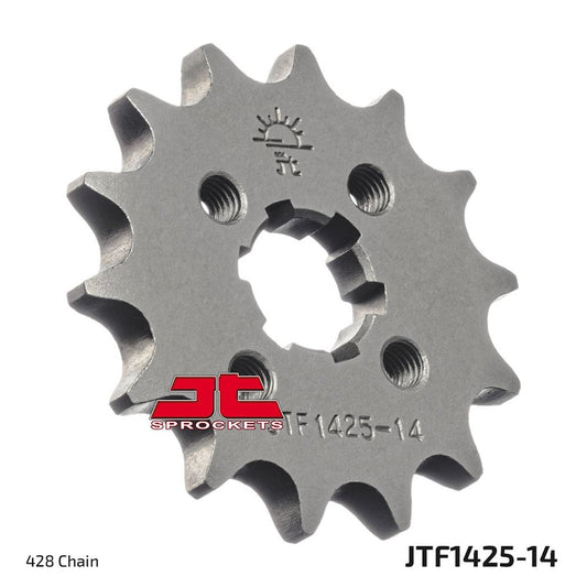 JT Front Sprocket Suzuki B120 71-77, GSXR125 17-23