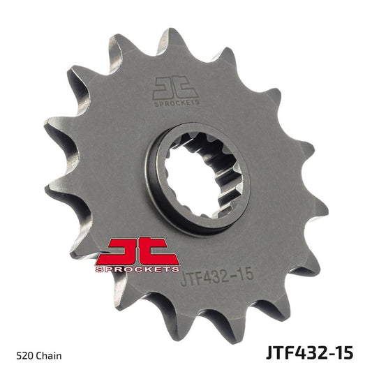 JT Front Sprocket Suzuki DR200 86-91,96-18, DR350 94-99, DR-Z400S 00-19, DR-Z400SM 05-19