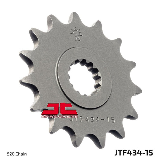 JT Front Sprocket Suzuki GN250 82-99, GZ250 99-10, TU250 98-19, SP370 77-82, SP400 79-82