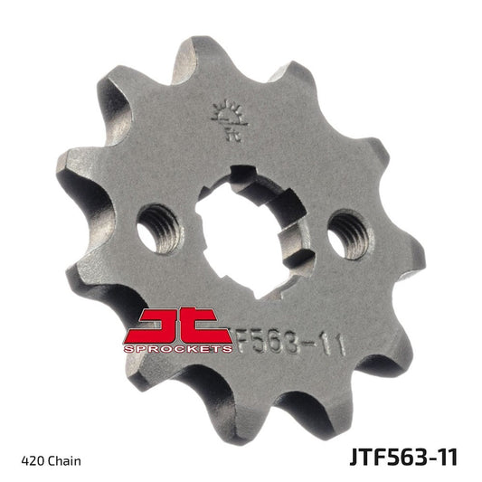 JT Front Sprocket Suzuki LT50 84-00, Suzuki ZR50 84-88, DT50MX 81-87, TY50M 78-81