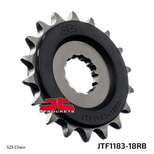 JT Front Sprocket Triumph 865 America 13-15, 865 Bonneville 07-15, 865 Thruxton 07-15 (Rubber Cushioned)