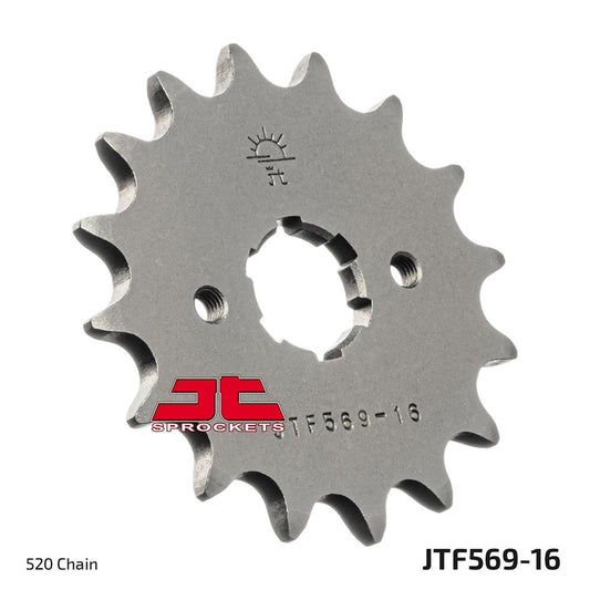 JT Front Sprocket Yamaha DT250MX 80-82, SR250 79-84, 93-96, XV250 95-08