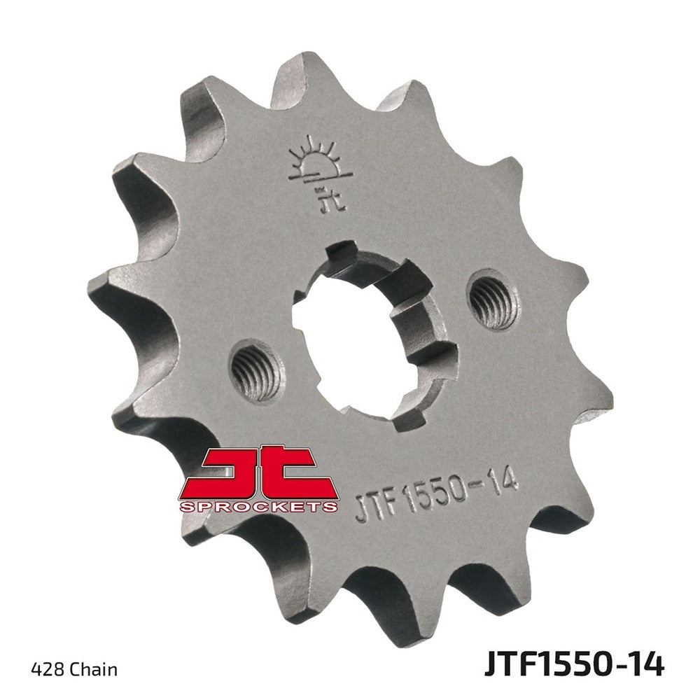 JT Front Sprocket Yamaha MT125 15-23, YZF-R125 08-22, Rieju 125 Marathon 09-20